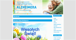Desktop Screenshot of opolski-alzheimer.pl